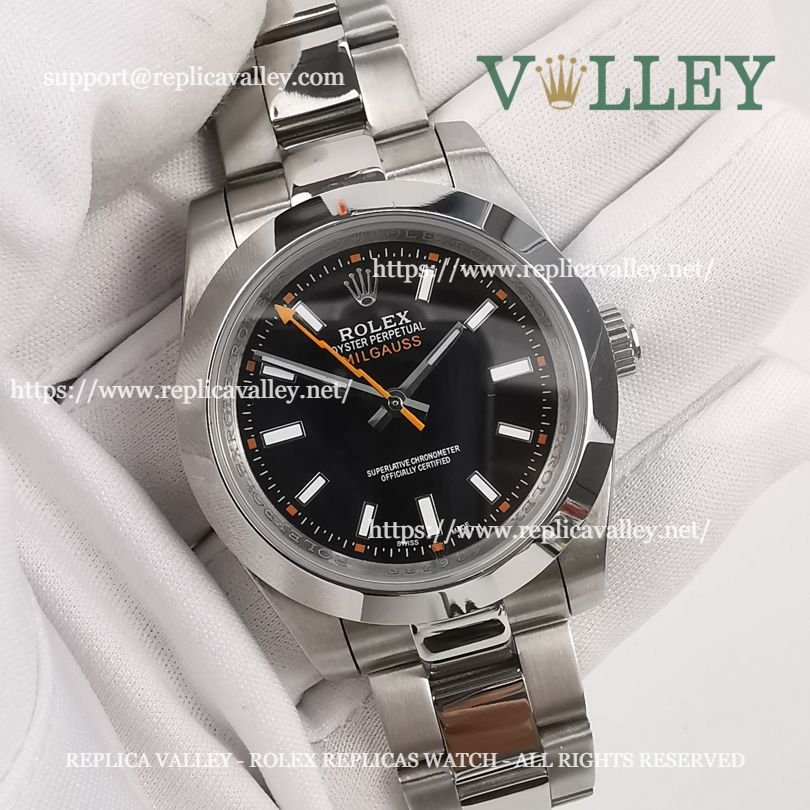 M003 Rolex Oyster Perpetual Milgauss 116400 Black Dial