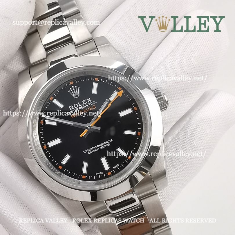 M003 Rolex Oyster Perpetual Milgauss 116400 Black Dial