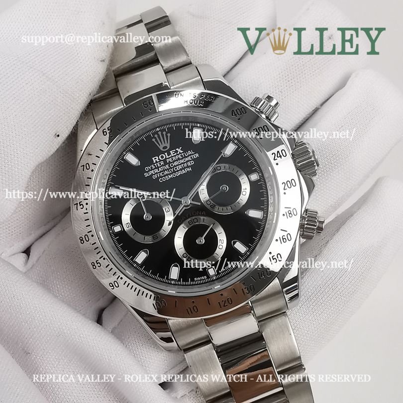 D004 Rolex Daytona 116520 Black Dial