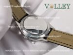 C002 Rolex Cellini Time 50509 Black Leather Strap White Dial - Image 7
