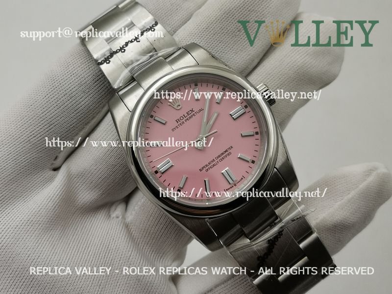 06e7cede13d265790200606e95f72140634dd4a0 OP36008 Rolex Oyster Perpetual 126000 Pink Dial - Image 1