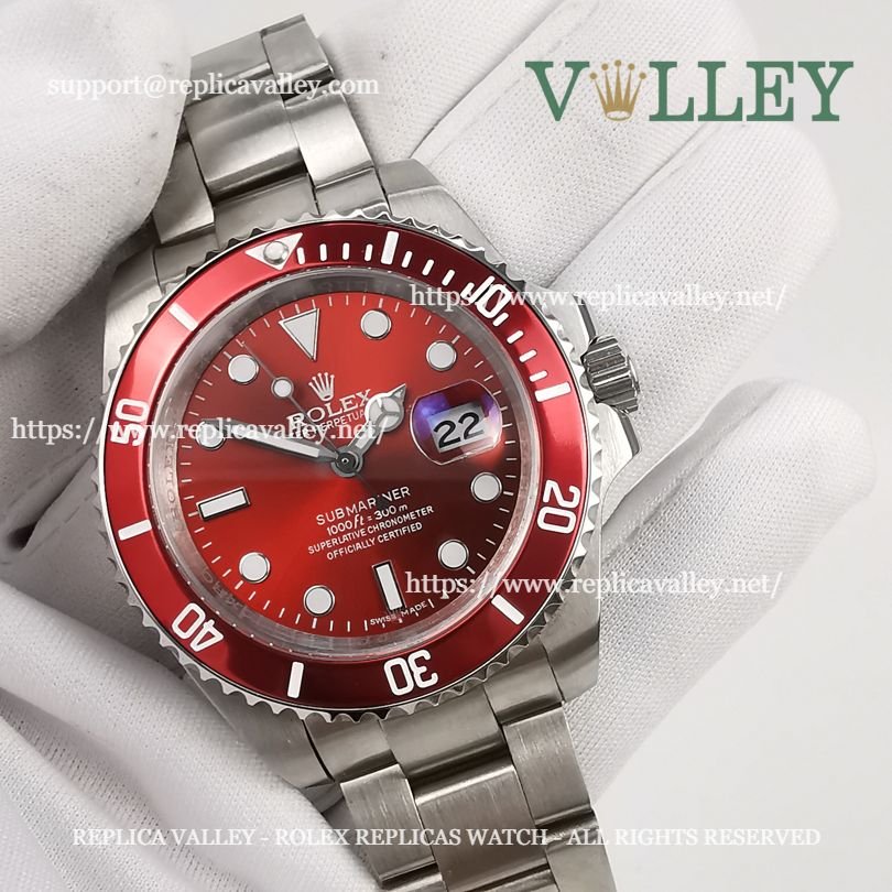 S004 Rolex Submariner 16610 Red Dial