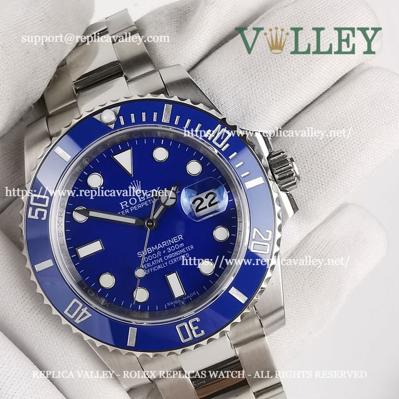 S103 Rolex Submariner 116619 Blue Dial
