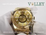 SKD303 Rolex Sky-Dweller 326938 Oyster Bracelet Gold Dial - Image 5