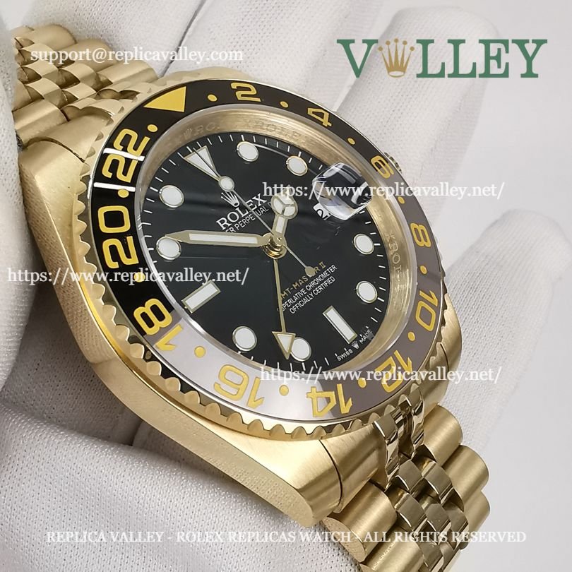 GM552 Rolex GMT-Master II 126718 Yellow Gold Jubilee Bracelet