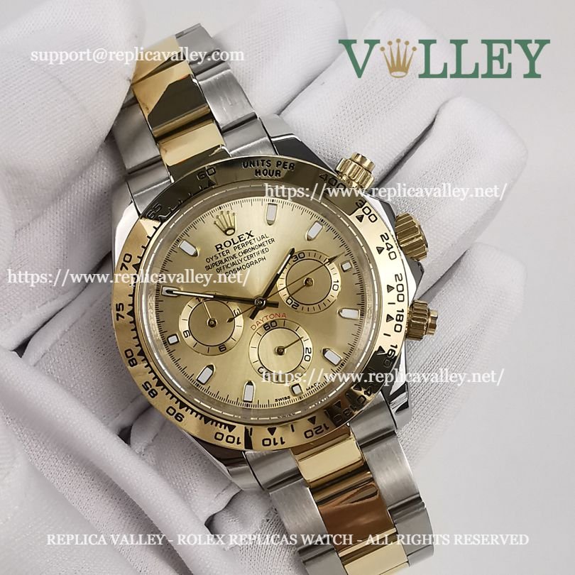 D206 Rolex Daytona 116503 Two Tone Gold Dial