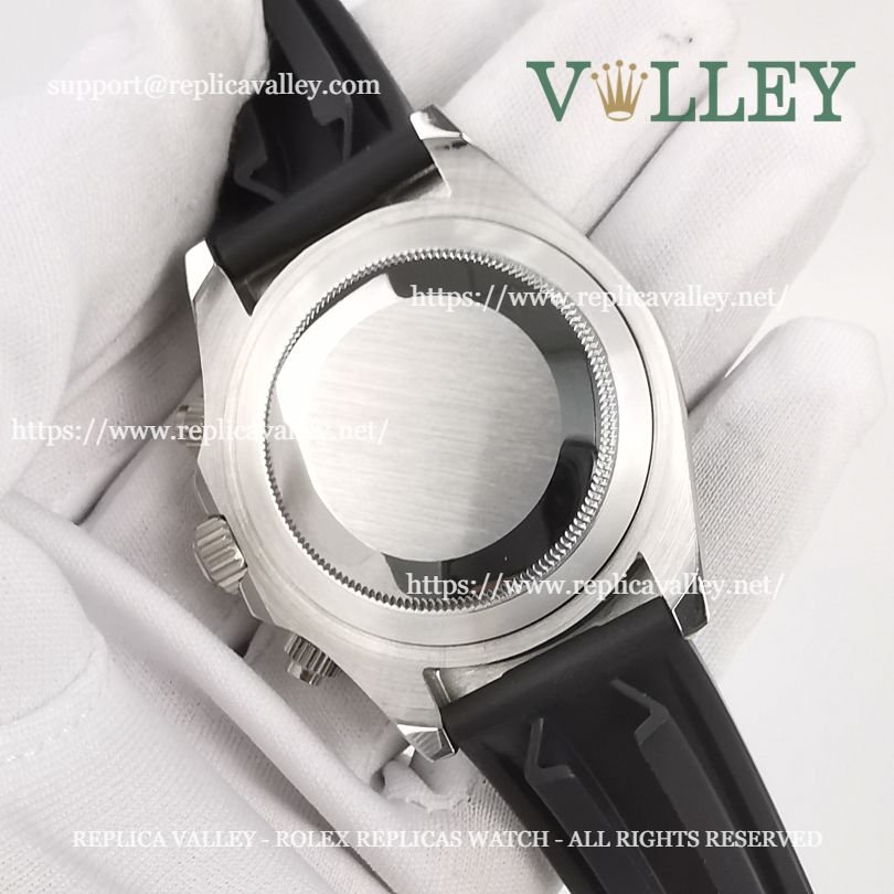 D142 Rolex Daytona 116519 Mens Watch Silver Meteorite Dial