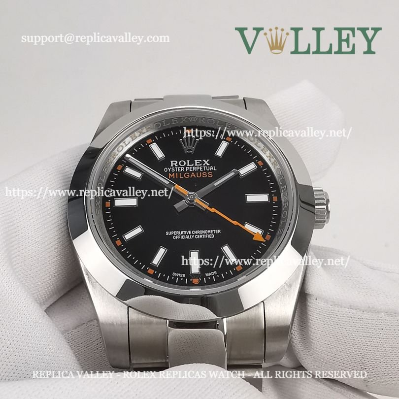 M003 Rolex Oyster Perpetual Milgauss 116400 Black Dial