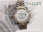 SKD113 Rolex Sky-Dweller 326933 Jubilee Bracelet White Dial