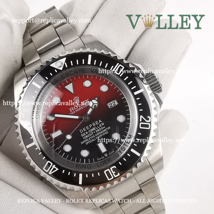 SD003 Rolex Sea-Dweller Custom Made D-Red Dial