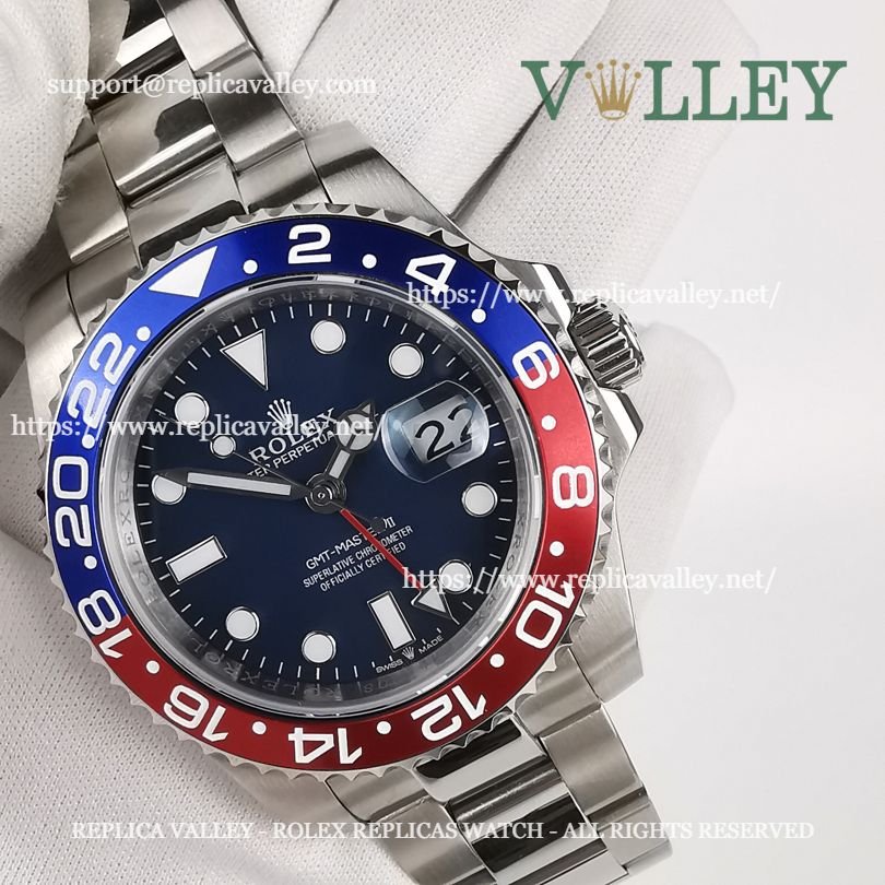 GM505 Rolex GMT-Master II 126719 Pepsi Oyster Bracelet Blue Dial