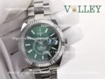 SKD004 Rolex Sky-Dweller 326934 Oyster Bracelet Mint Green Dial - Image 2