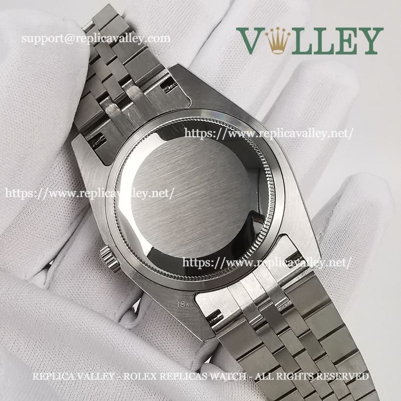 DJ36008 Rolex Datejust 116234 Fluted Bezel Silver Dial