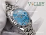 DD36006 Rolex Day-Date 128239 Fluted Bezel Turquoise Dial - Image 6