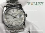DJ36053 Rolex Datejust 126234 Fluted Bezel Silver Dial - Image 2