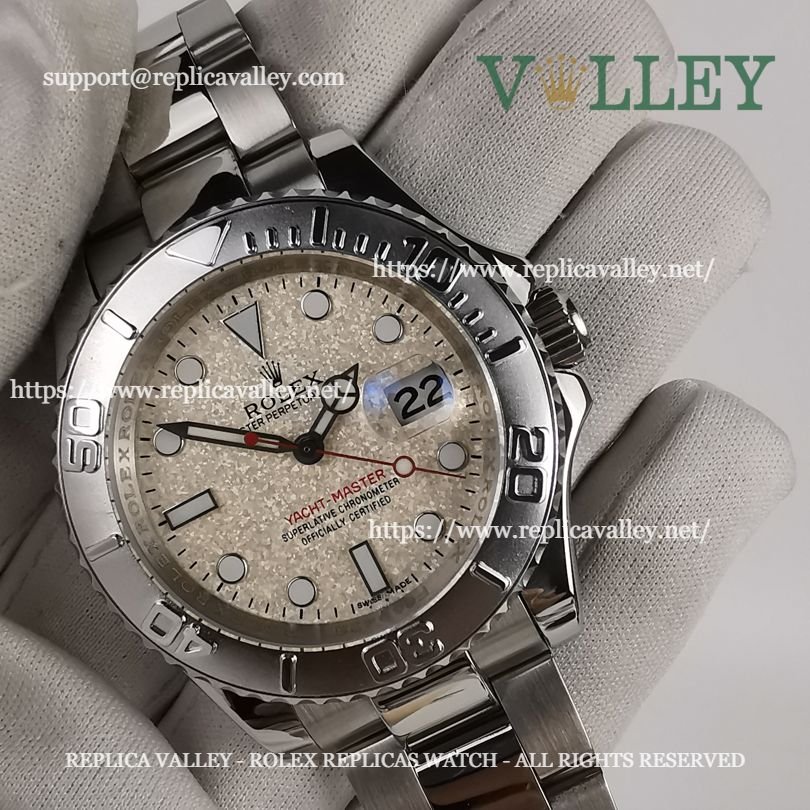 Y003 Rolex Yacht-Master 116622 Platinum Dial