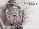 DJ36007 Rolex Datejust 116234 Fluted Bezel MOP Pink Diamond Dial - Image 2