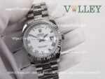 DD36052 Rolex Day-Date 118239 Fluted Bezel White Roman Dial - Image 2