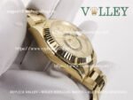 SKD303 Rolex Sky-Dweller 326938 Oyster Bracelet Gold Dial - Image 3