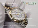SKD113 Rolex Sky-Dweller 326933 Jubilee Bracelet White Dial - Image 6