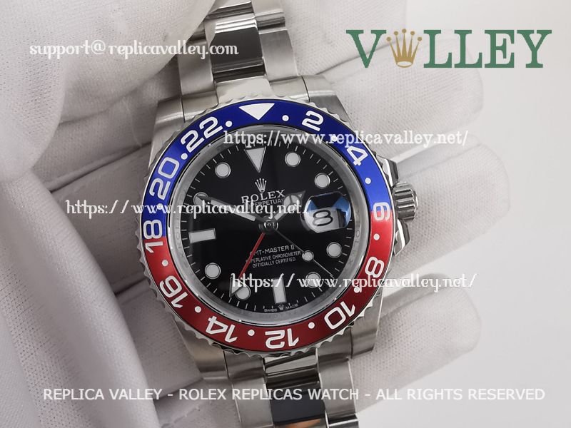 2cc43e876884d850591d5b5ef9ae26f391c70138 GM503 Rolex GMT-Master II 126710 Pepsi Oyster Bracelet - Image 1