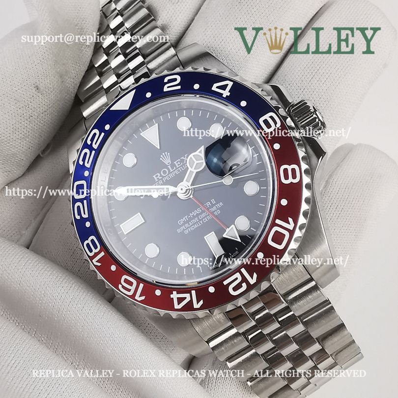 GM515 Rolex GMT-Master II 126719 Pepsi Jubilee Bracelet Blue Dial
