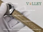 C002 Rolex Cellini Time 50509 Black Leather Strap White Dial - Image 12