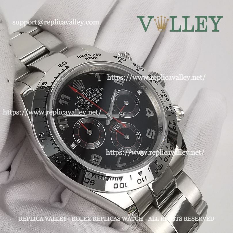 D002 Rolex Daytona 116509 Black Racing Dial