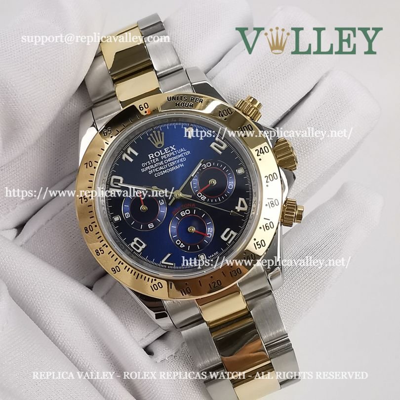 D205 Rolex Daytona 116503 Two Tone Blue Dial