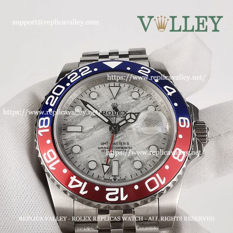 GM516 Rolex GMT-Master II 126719 Pepsi Jubilee Bracelet Meteorite Dial