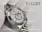 SKD013 Rolex Sky-Dweller 326934 Jubilee Bracelet White Dial - Image 6
