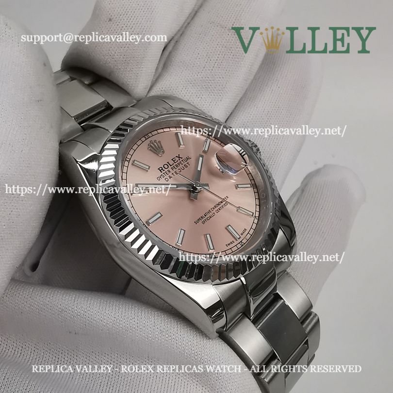 DJ36105 Rolex Datejust 116234 Pink Dial Oyster Bracelet