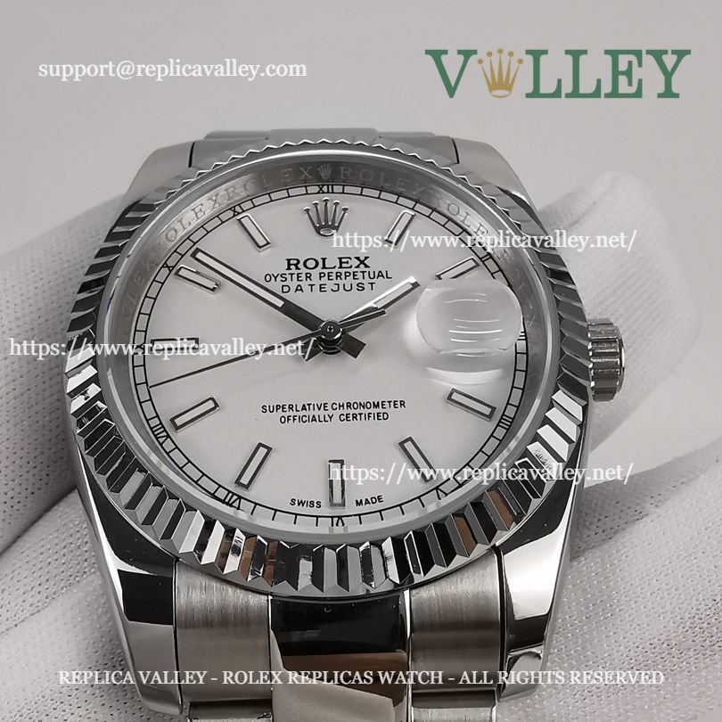 DJ36108 Rolex Datejust 116234 Silver Dial Oyster Bracelet