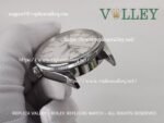 C002 Rolex Cellini Time 50509 Black Leather Strap White Dial - Image 10