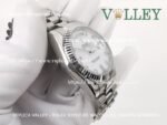 DD36004 Rolex Day-Date 128239 Fluted Bezel MOP White Diamond Dial - Image 3