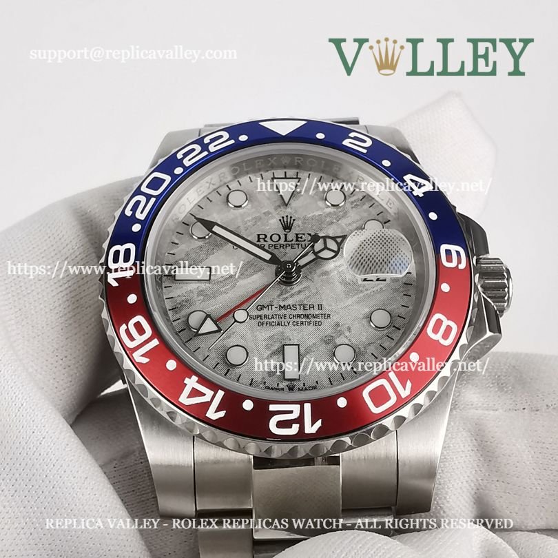 GM506 Rolex GMT-Master II 126719 Pepsi Oyster Bracelet Meteorite Dial