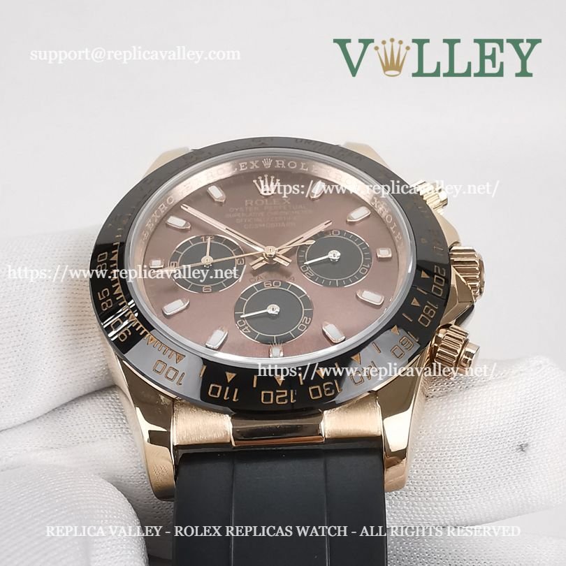 D604 Rolex Daytona 116515 Rose Gold Chocolate Dial