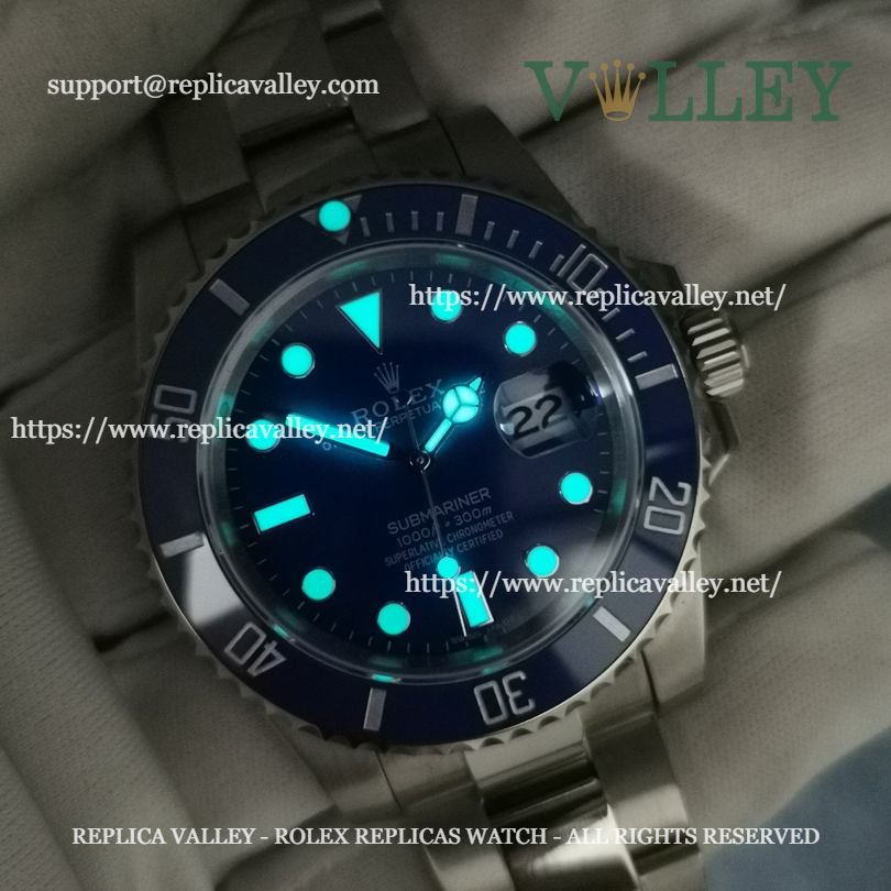 S103 Rolex Submariner 116619 Blue Dial