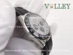 D142 Rolex Daytona 116519 Men's Watch Silver Meteorite Dial - Image 3