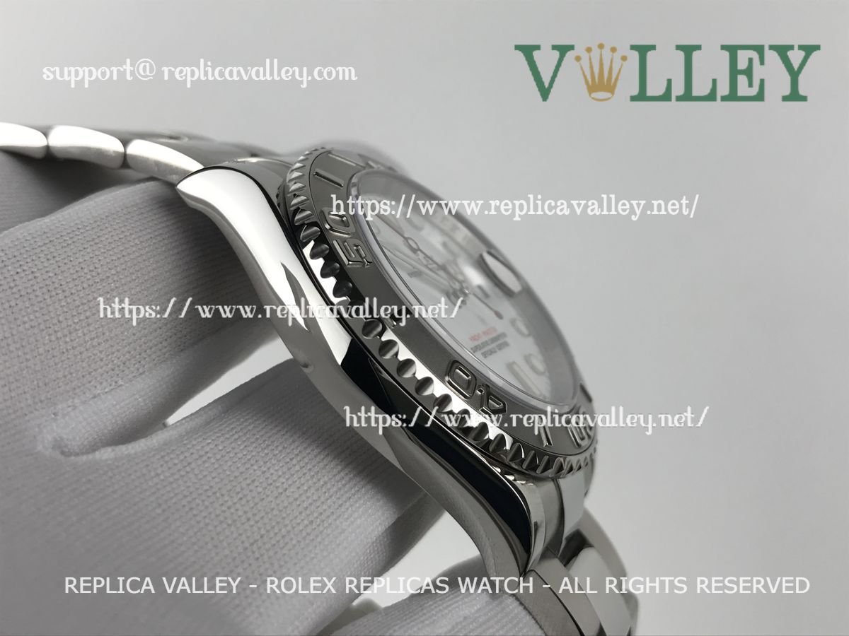 YM008 Rolex Yacht-Master SS 40MM A-2813 White Dial