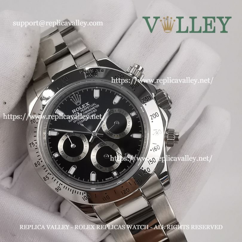 D004 Rolex Daytona 116520 Black Dial