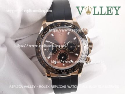 D604 Rolex Daytona 116515 Rose Gold Chocolate Dial