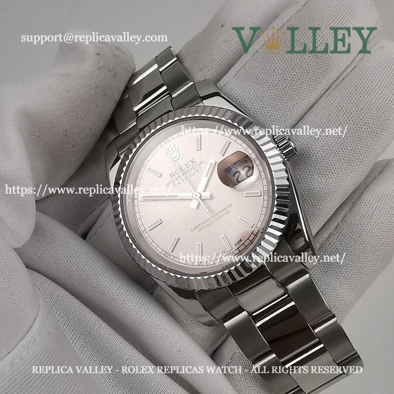 DJ36105 Rolex Datejust 116234 Pink Dial Oyster Bracelet