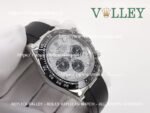 D142 Rolex Daytona 116519 Men's Watch Silver Meteorite Dial - Image 6