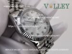 DJ36003 Rolex Datejust 116234 Fluted Bezel Silver Jubilee Diamond Dial - Image 6