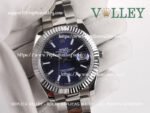 DJ41101 Rolex Datejust 126334 Oyster Bracelet Blue Fluted-motif Dial