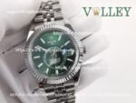 SKD014 Rolex Sky-Dweller 326934 Jubilee Bracelet Mint Green Dial - Image 2