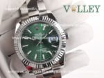 DJ41102 Rolex Datejust 126334 Oyster Bracelet Green Fluted-motif Dial - Image 2