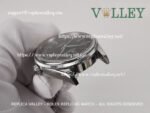 C001 Rolex Cellini Time 50509 Black Leather Strap Black Dial - Image 10