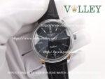 C001 Rolex Cellini Time 50509 Black Leather Strap Black Dial